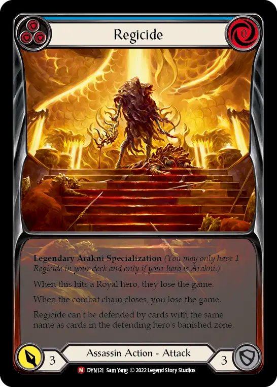 Regicide (Extended Art) [DYN121] (Dynasty) Rainbow Foil