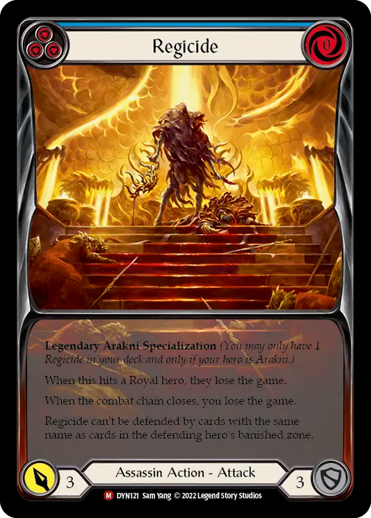 Regicide (Extended Art) [DYN121] (Dynasty) Rainbow Foil