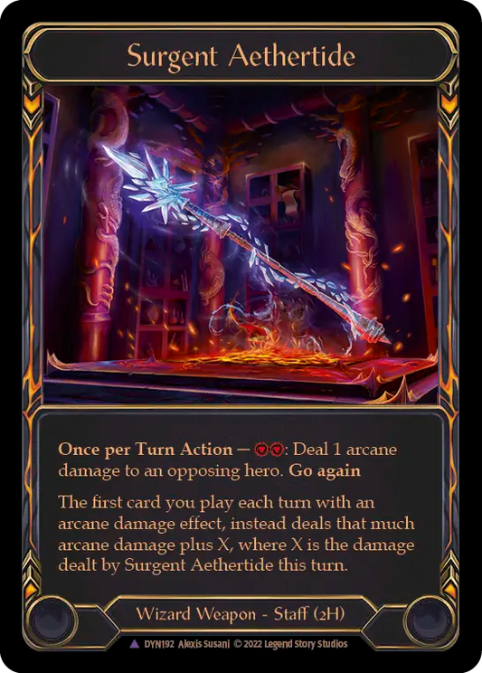 Surgent Aethertide (Marvel) [DYN192] (Dynasty) Cold Foil