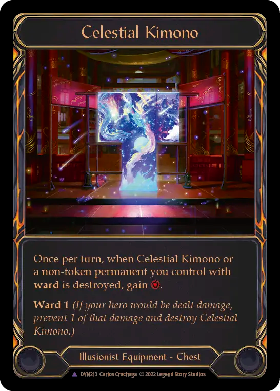 Celestial Kimono (Marvel) [DYN213] (Dynasty) Cold Foil