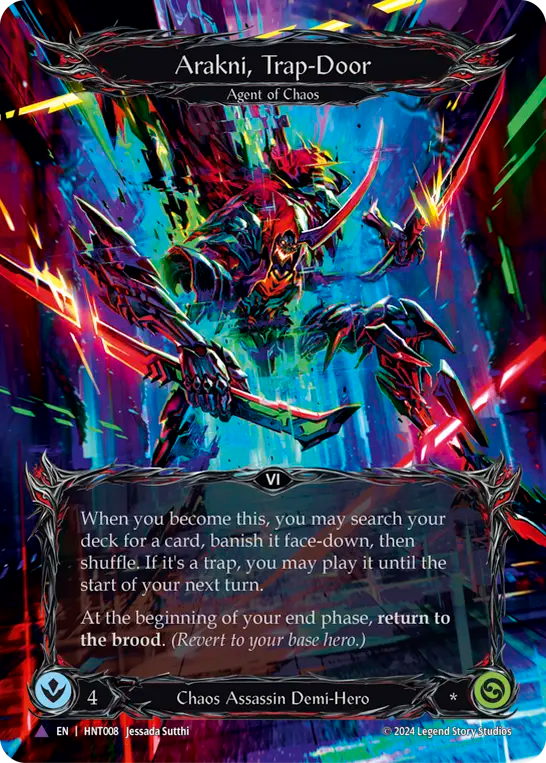 Arakni, Trap-Door (Marvel) [HNT008] (The Hunted) Cold Foil