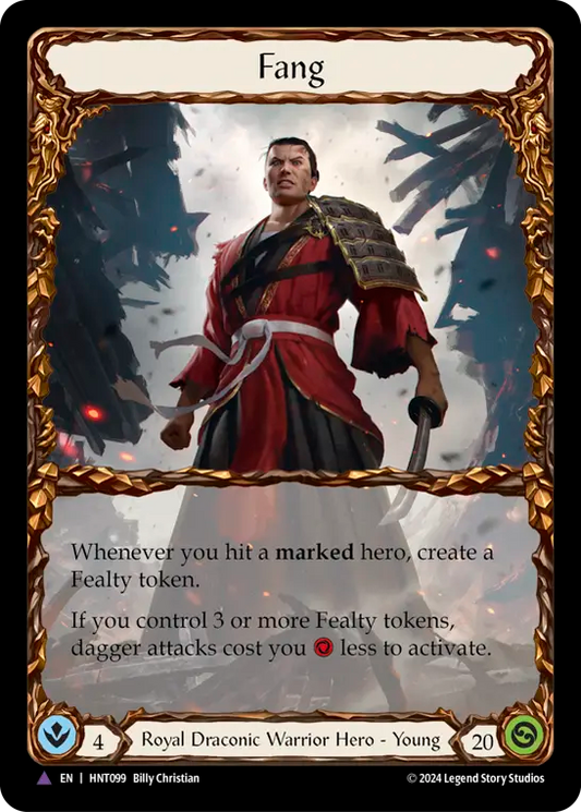 Fang (Marvel) [HNT099] (The Hunted) Cold Foil