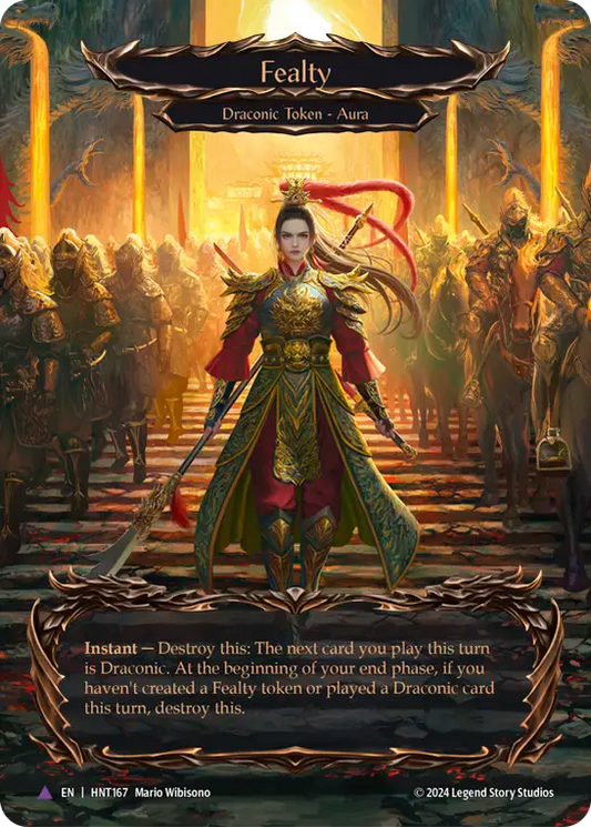 Fealty (Marvel) [HNT167] (The Hunted) Cold Foil