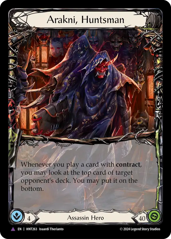 Arakni, Huntsman (Marvel) [HNT263] (The Hunted) Cold Foil