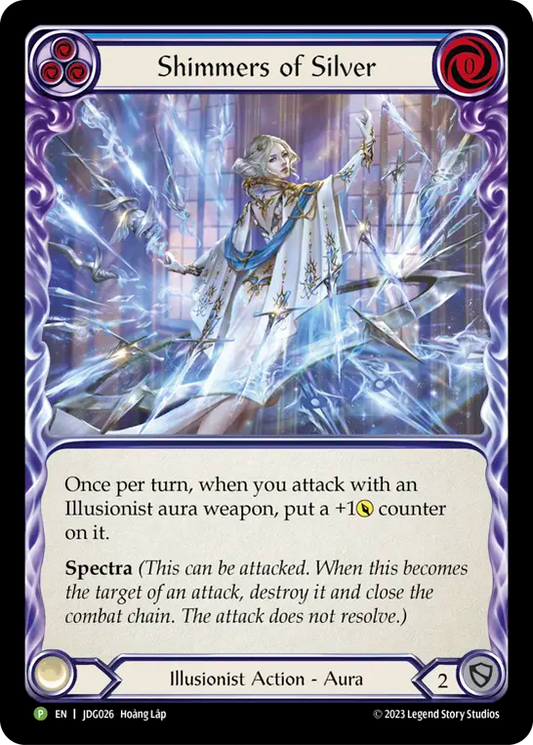 Shimmers of Silver [JDG026] (Judge Promos) Cold Foil