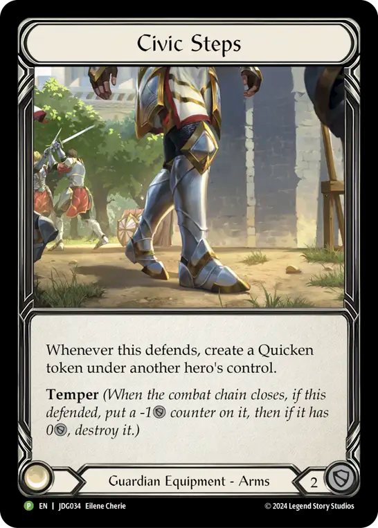 Civic Steps [JDG034] (Judge Promos) Cold Foil