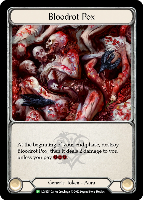 Bloodrot Pox // Frailty [LGS125/LGS126] (LGS Promos) Cold Foil