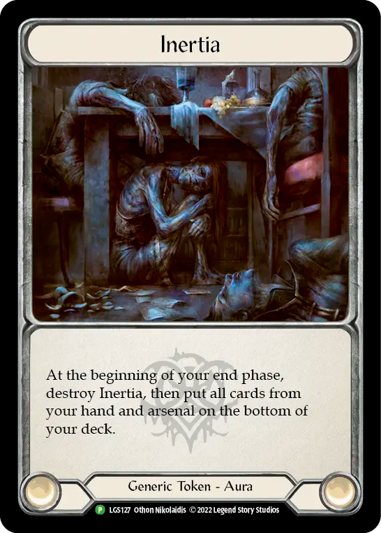 Inertia // Ponder [LGS127] (LGS Promos) Cold Foil
