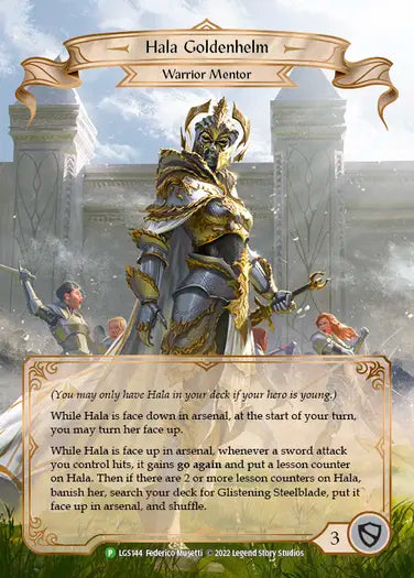 Hala Goldenhelm [LGS144] (LGS Promos) Rainbow Foil