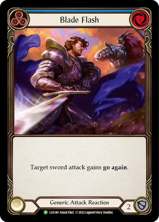 Blade Flash [LGS149] (LGS Promos) Rainbow Foil