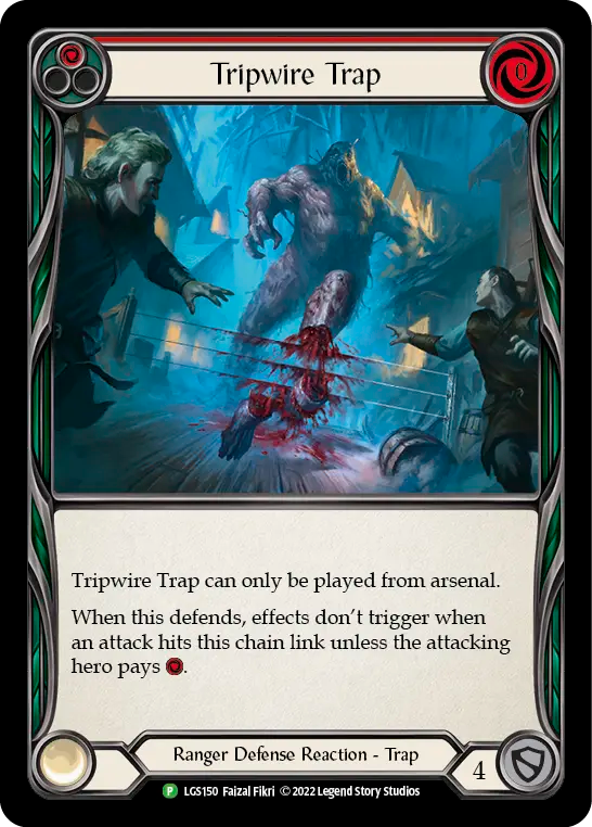 Tripwire Trap [LGS150] (LGS Promos) Rainbow Foil
