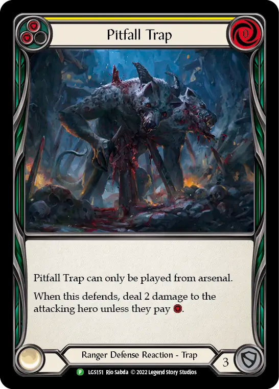 Pitfall Trap [LGS151] (LGS Promos) Rainbow Foil