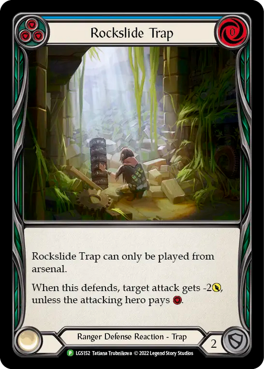 Rockslide Trap [LGS152] (LGS Promos) Rainbow Foil