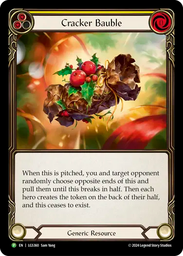 Cracker Bauble // Agility / Might [LGS360010] (LGS Promos) Regular