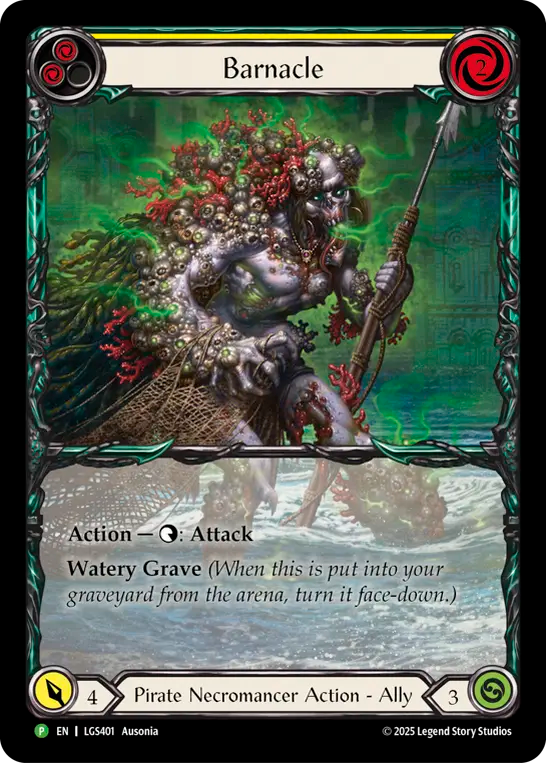 Barnacle (Extended Art) [LGS401] (LGS Promos) Rainbow Foil