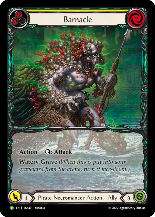 Barnacle (Extended Art) [LGS401] (LGS Promos) Rainbow Foil