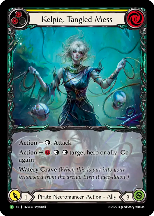 Kelpie, Tanglewire (Extended Art) [LGS404] (LGS Promos) Rainbow Foil