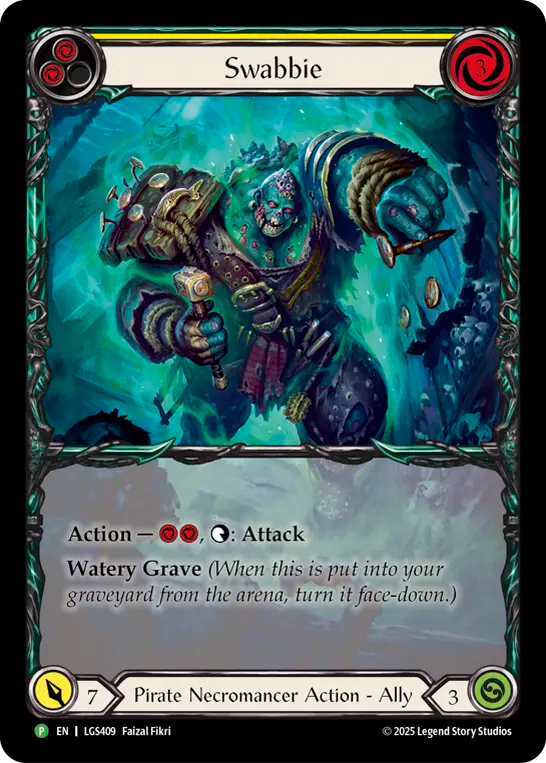 Swabbie (Extended Art) [LGS409] (LGS Promos) Rainbow Foil