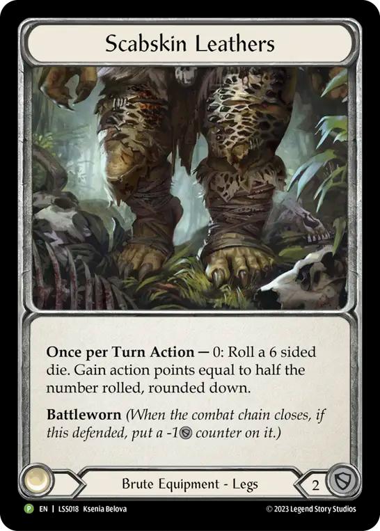 Venomback Leather // Scabskin Leathers [LSS018] (LSS Promos) Cold Foil