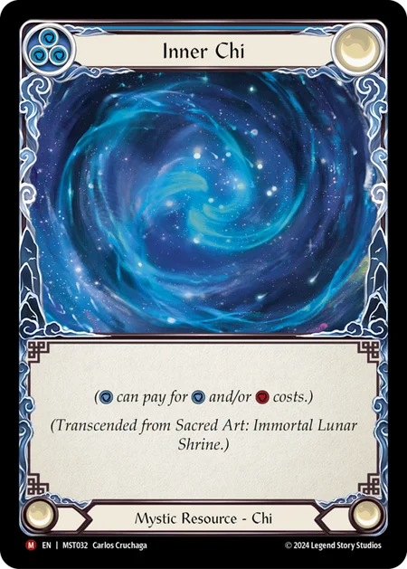 Sacred Art: Immortal Lunar Shrine // Inner Chi (Marvel) [MST032] (Part the Mistveil)  Cold Foil