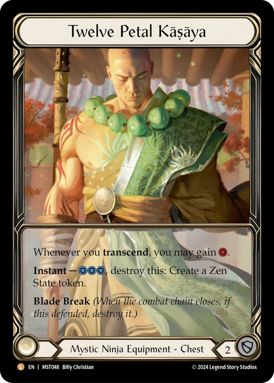 Twelve Petal Kasaya (Extended Art) [MST048] (Part the Mistveil)  Cold Foil