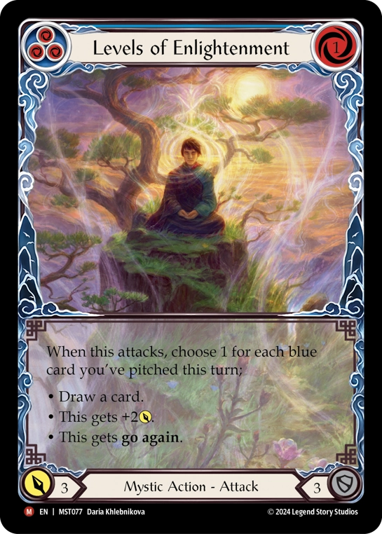 Levels of Enlightenment (Extended Art) [MST077] (Part the Mistveil)  Rainbow Foil