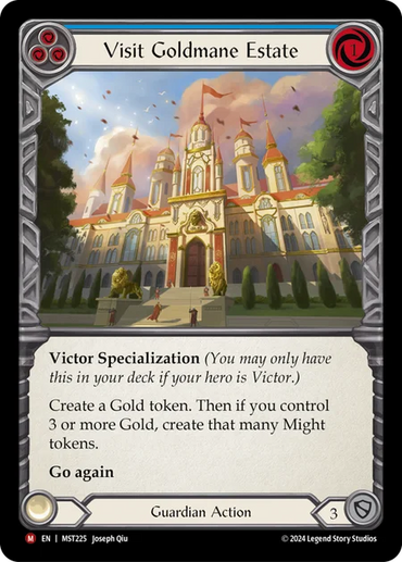 Visit Goldmane Estate [MST225] (Part the Mistveil)  Rainbow Foil