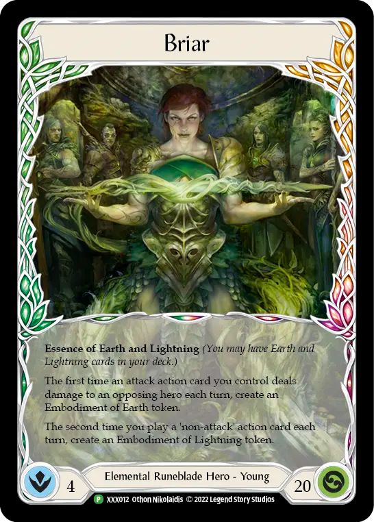 Briar // Briar, Warden of Thorns [XXX011/XXX012] (XXX Promos) Regular