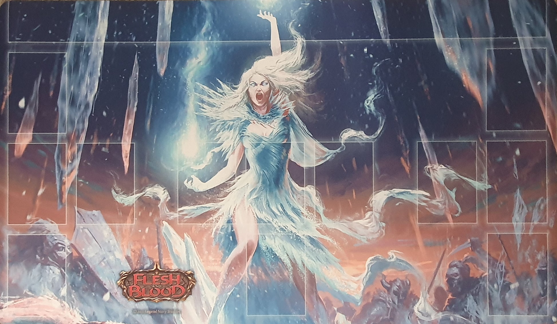 Buy Ice Eternal Playmat an official Flesh and Blood playmat