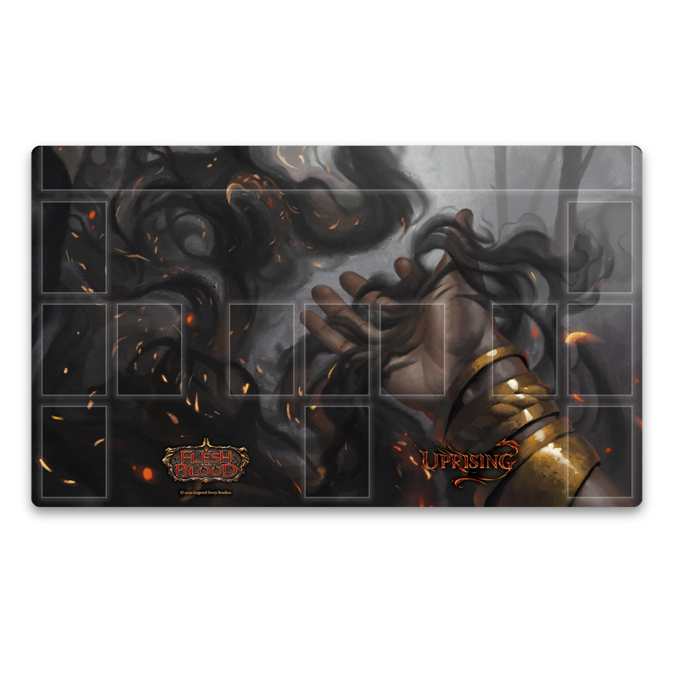 Rake the Embers Playmat