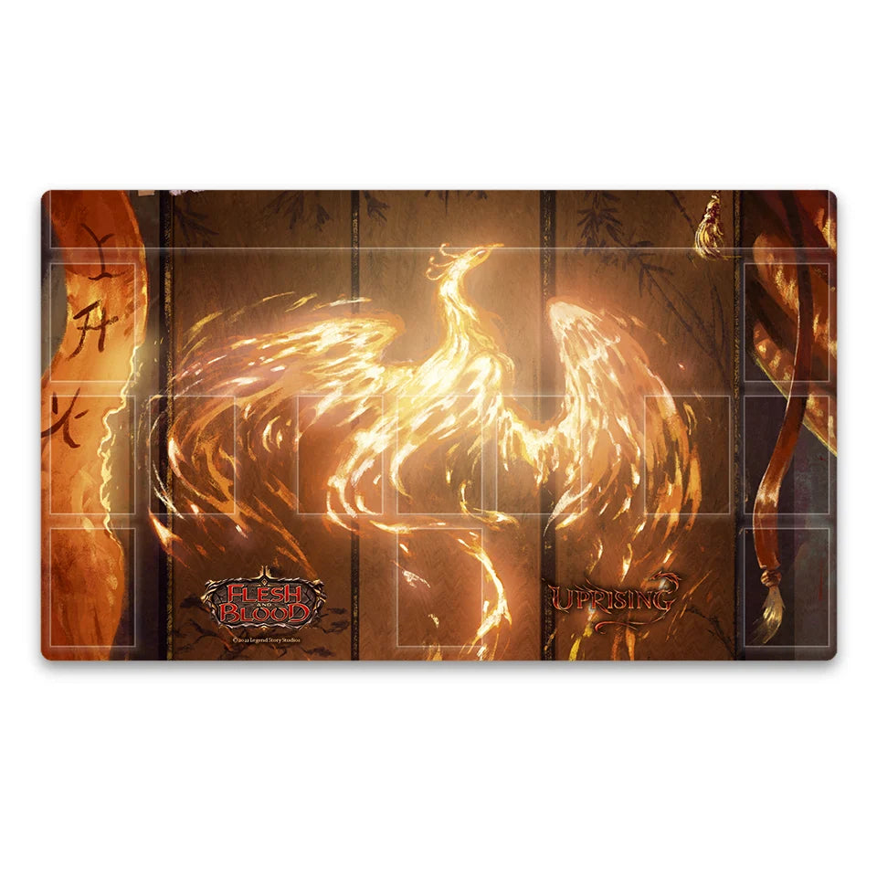 Phoenix Flame Playmat