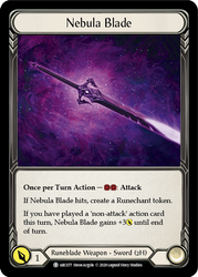 Dash // Nebula Blade [U-ARC002 // U-ARC077] (Arcane Rising Unlimited)