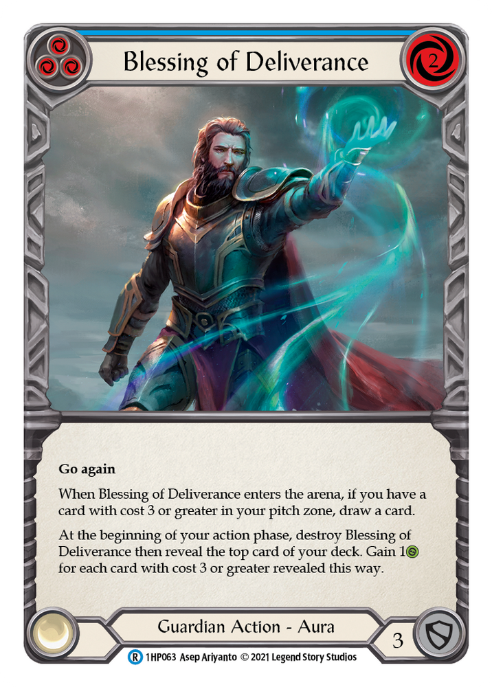 Blessing of Deliverance (Blue) [1HP063] (History Pack 1)
