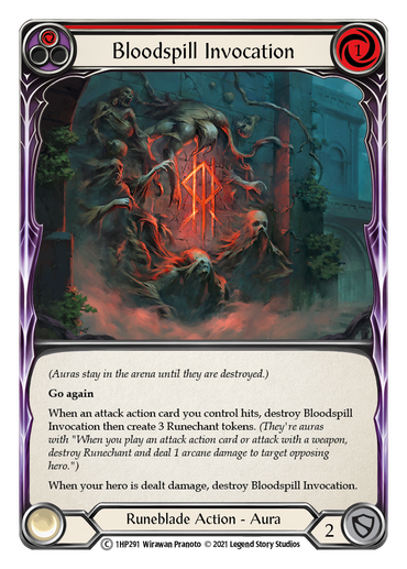 Bloodspill Invocation (Red) [1HP291] (History Pack 1)