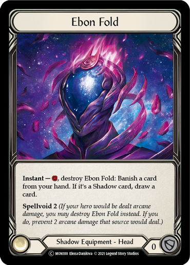 Ebon Fold [U-MON188-RF] (Monarch Unlimited)  Unlimited Rainbow Foil